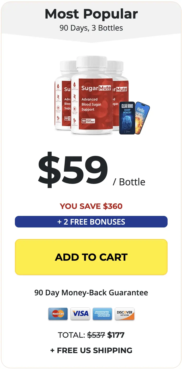 Sugar Mute 3 Bottles